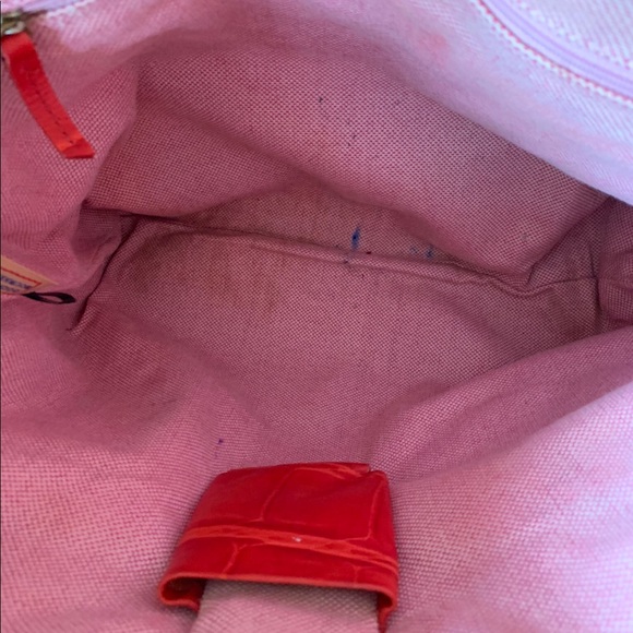 Dooney and Bourke croc embossed tote - Picture 8 of 9